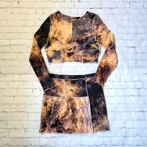 Shein 2 Pc Shirt and Skirt Size L